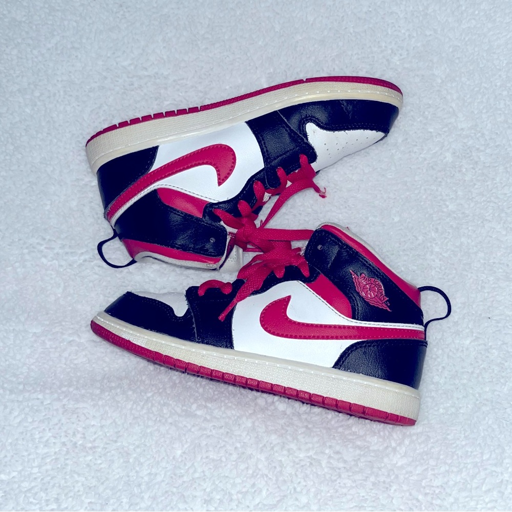 Kids red white & black Jordan